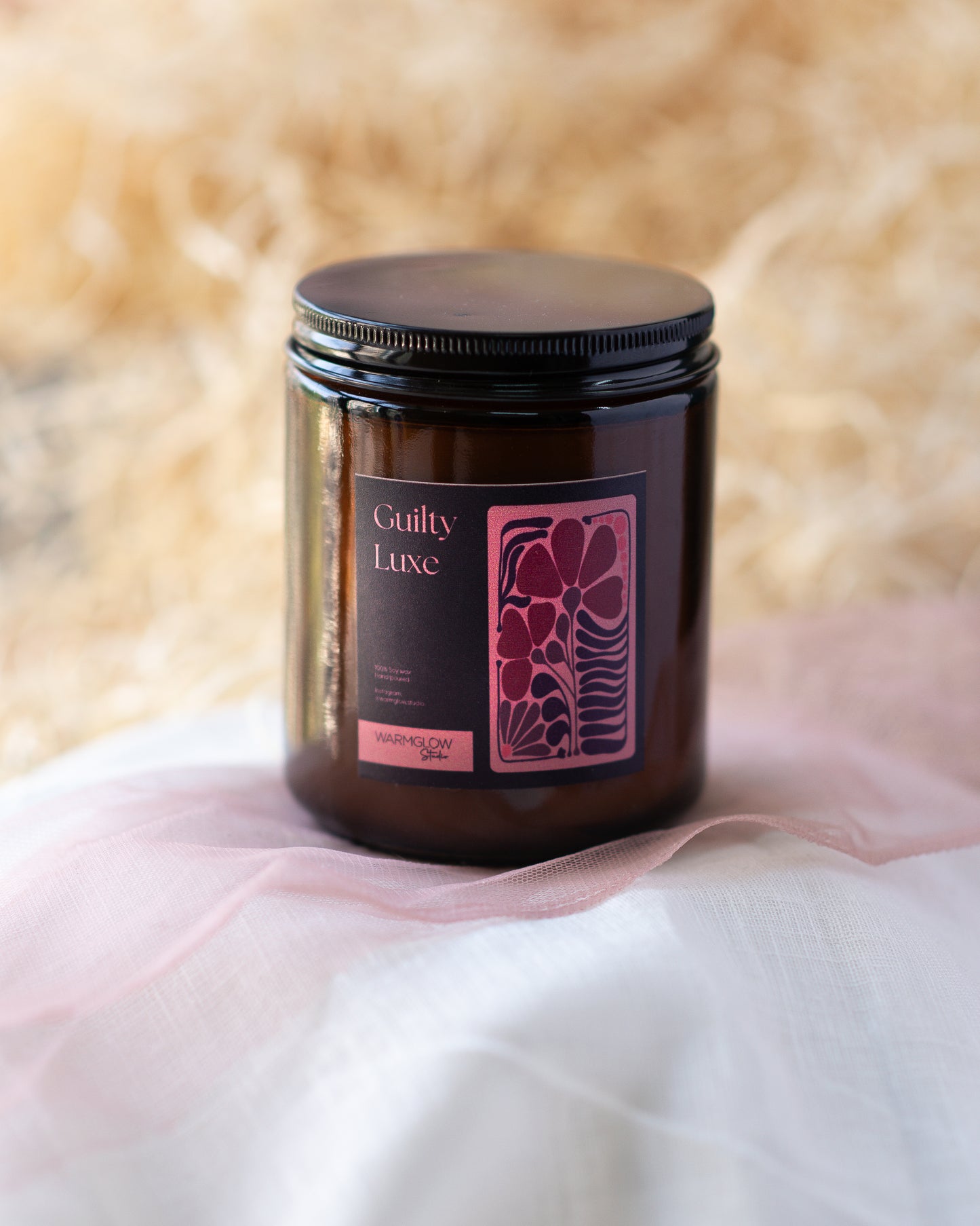 Gilty Luxe Signature Amber jar