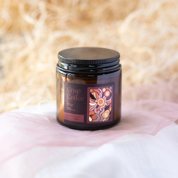 Crisp Coffee Classic Amber Jar