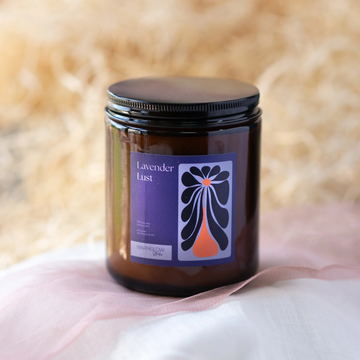 Lavendar Lust Signature Amber jar