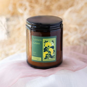 Lemongrass Lust Signature Amber Jar
